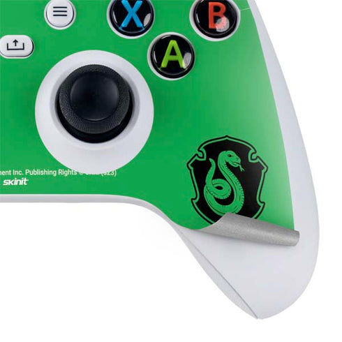 Wizarding Worlds Harry Potter Slytherin Illustration Xbox Series S Controller Skin